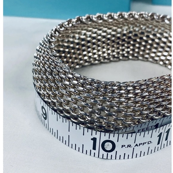 Beautiful Mesh 925 Sterling Silver Bracelet - Picture 11 of 12